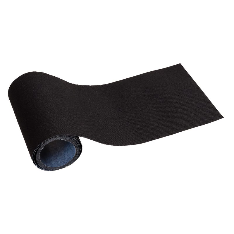 Johnson Smith Iron Roll 4 Width x 60 Length Iron On for Clothing Pants Repair Adhesive Fabric Patches Easy to Use Fast Result No Sewing Needed Black