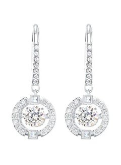 Chomel Sparkling Disc Dangle Earrings  - Image 2