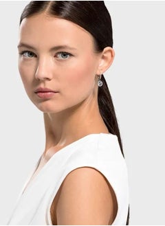 Chomel Sparkling Disc Dangle Earrings  - Image 3