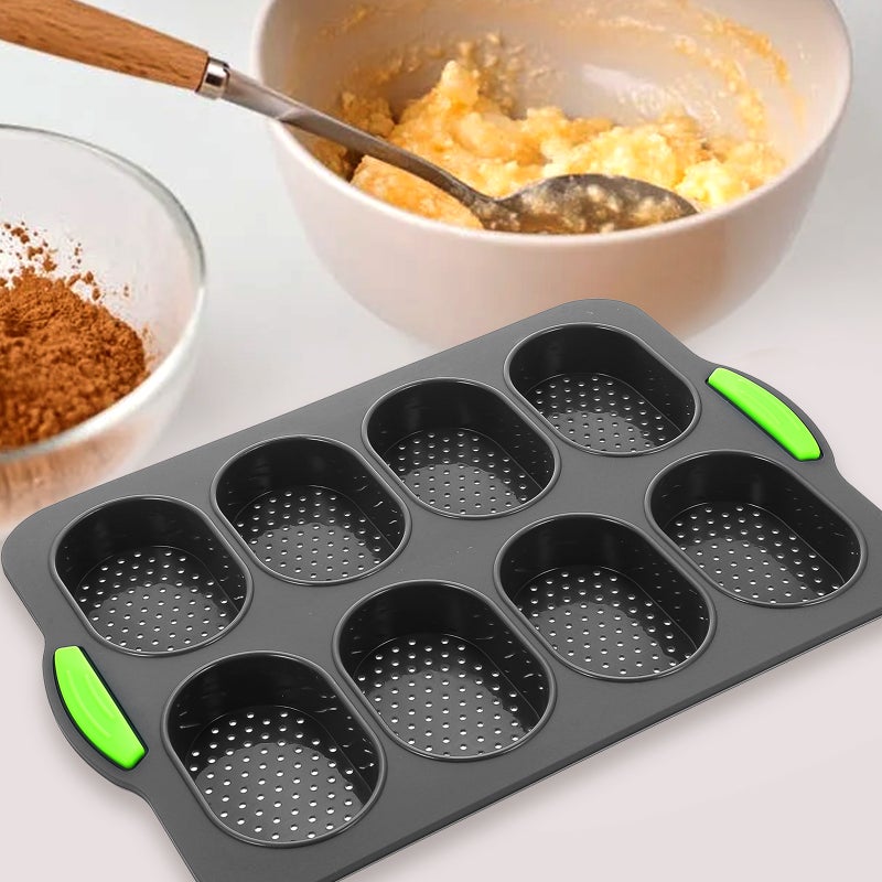 🍳 قوالب خبز وشطائر متعددة الوظائف 2 قطعة للقالب والخبز والكعك - Image 5