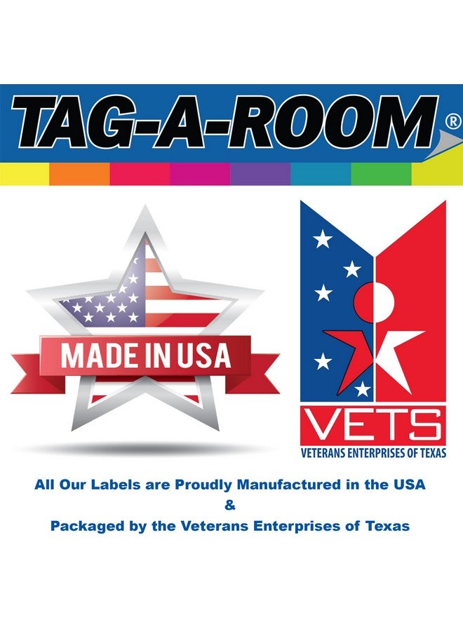 Tag-A-Room Home Moving Labels Color Coded Packing Stickers (140Home) - Image 5