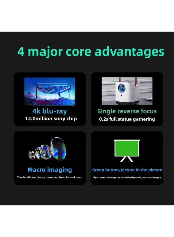 Live Camera 4k HD Usb Speed Auto Focus Computer Notebook Shake Sound Special Equipment Camera Head-Color:4K Speed Focus Cantilever Bracket-Live Broadcast/Conference/Teaching  - Image 3