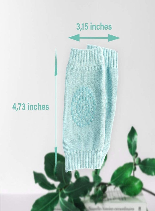 Plenteous وسادات حماية الركبة والمرفق للأطفال من بلينتوس، مناسبة للزحف، مانعة للانزلاق، قابلة للتمدد، مصنوعة من القطن المرن الناعم والمريح، طقم من زوجين (متعدد الألوان) - Image 3