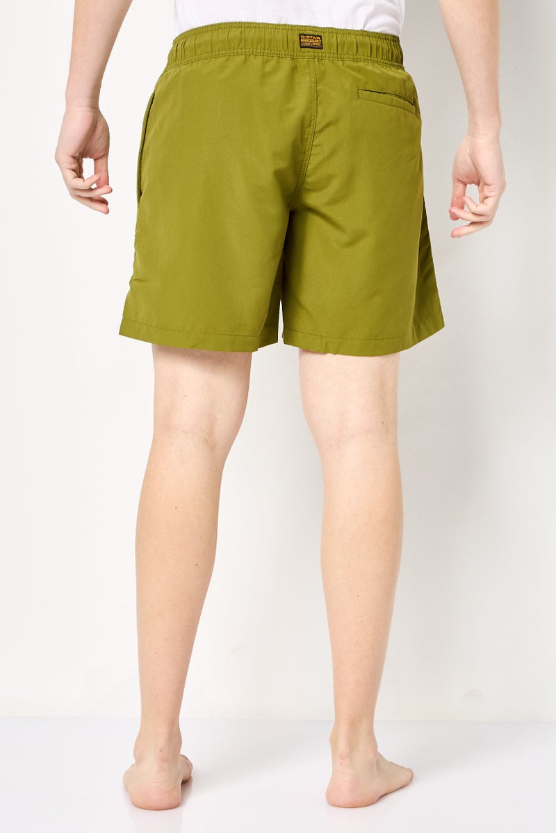 G-Star RAW Men Graphic Print Board Shorts, Olive - Image 4