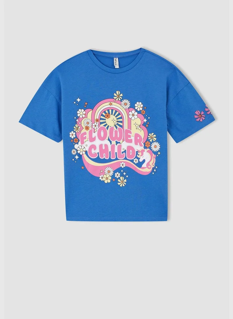 DeFacto Regular Fit T-Shirt with Print