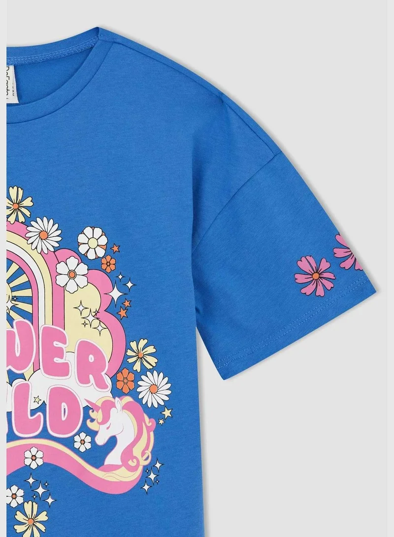 DeFacto Regular Fit T-Shirt with Print