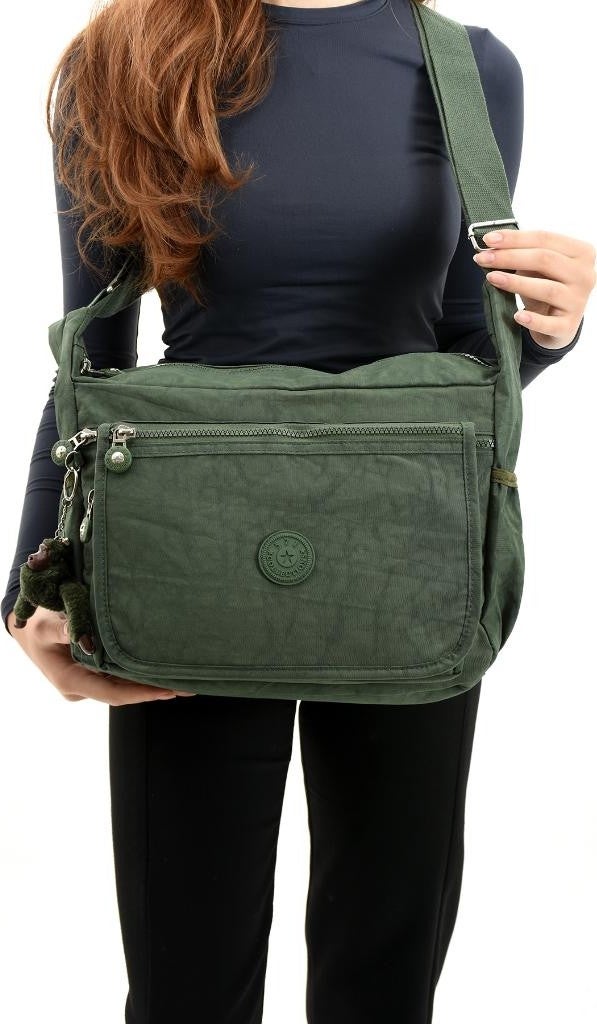 Baginn Klinkır Postman School Bag Crossbody Large Shoulder Bag Rainproof Special Fabric  - Image 2
