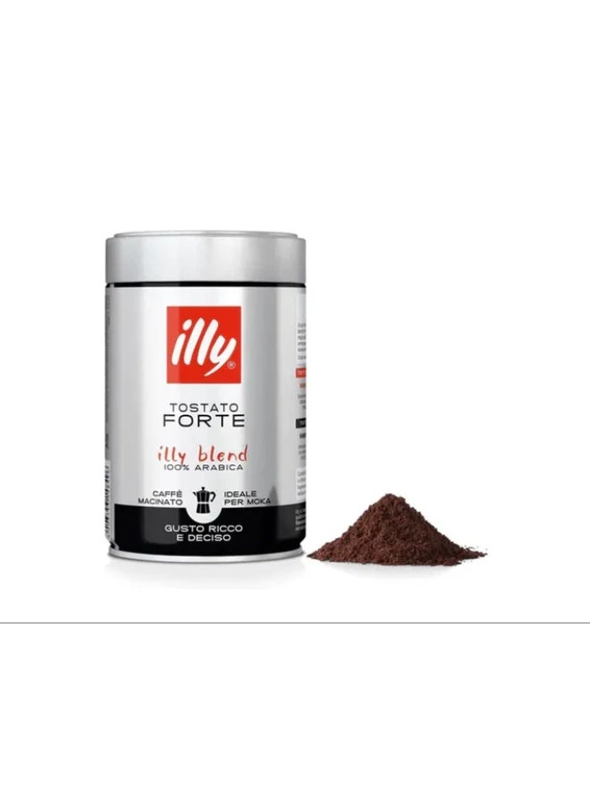 إيلي قهوة  توستاتو فورتي المطحونة لموكا بوت 250 جرام - Image 1