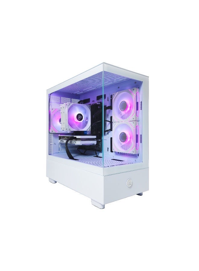 2 FAR ROBOTICS T-400 White - AMD Ryzen 5 5600 | RTX 5060 | 16GB DDR4 | 1TB NVME M.2 SSD | Windows 11 pro | 1 Year Warranty | WIFI | Bluetooth [T-451] white - Image 2