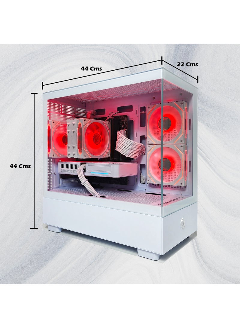 2 FAR ROBOTICS T-400 White - AMD Ryzen 5 5600 | RTX 5060 | 16GB DDR4 | 1TB NVME M.2 SSD | Windows 11 pro | 1 Year Warranty | WIFI | Bluetooth [T-451] white - Image 5