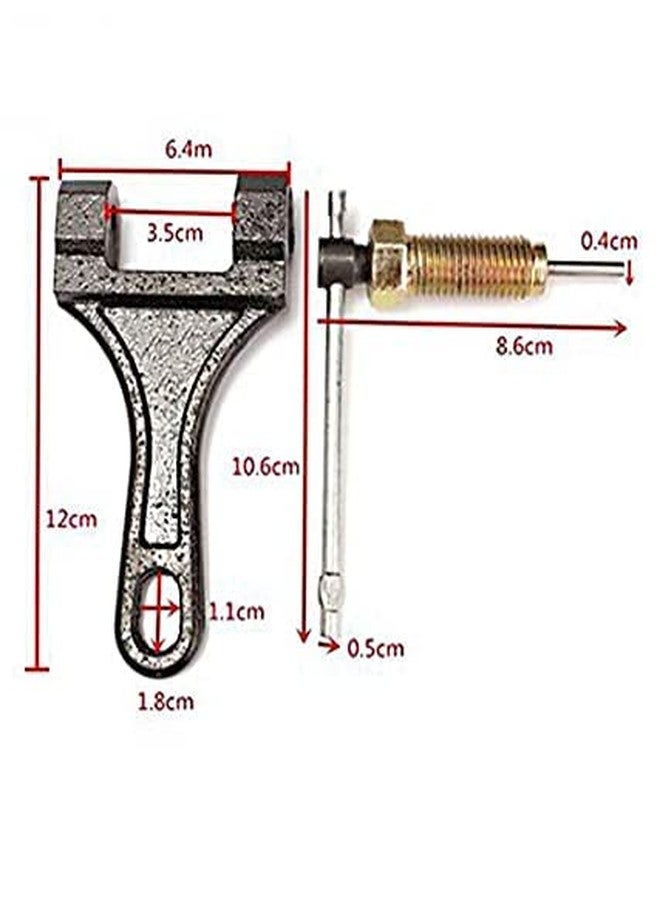 INDITRUST Bicycle Chain Pin Remover Chain Breaker WITH GLOVES Bike Link Breaker Splitter MTB Cycle Repair Tool Bicycle Chain Puller Link Extractor Cycling Repair - Image 2