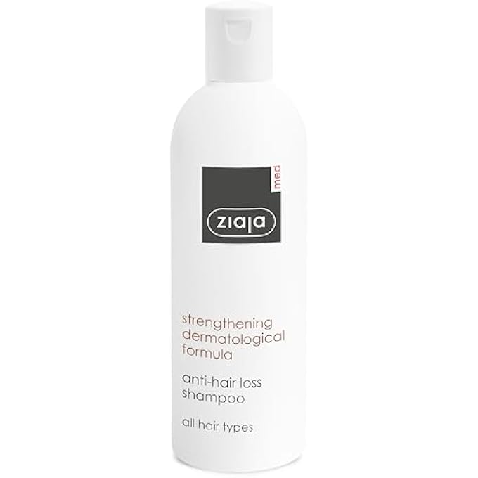 Ziaja MED ANTI-HAIR LOSS SHAMPOO WITH STRENGTHENING DERMATOLOGICAL FORMULA, 300 ML, FOR ALL HAIR TYPES