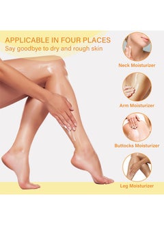 MOOYAM Women's Strawberry Legs Treatment, Rough Bump Body Cream, Dry Skin Lotion, Strawberry Skin Remover, Pilaris Keratosis Pilaris Treatment Moisturising Cream Body Moisturiser For Brightening Dry Areas 120g  - Image 3