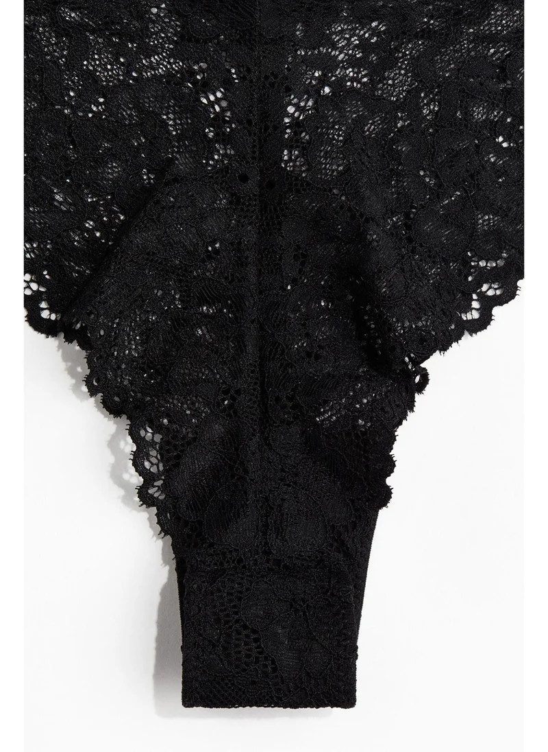 H&M 2-pack lace Brazilian briefs