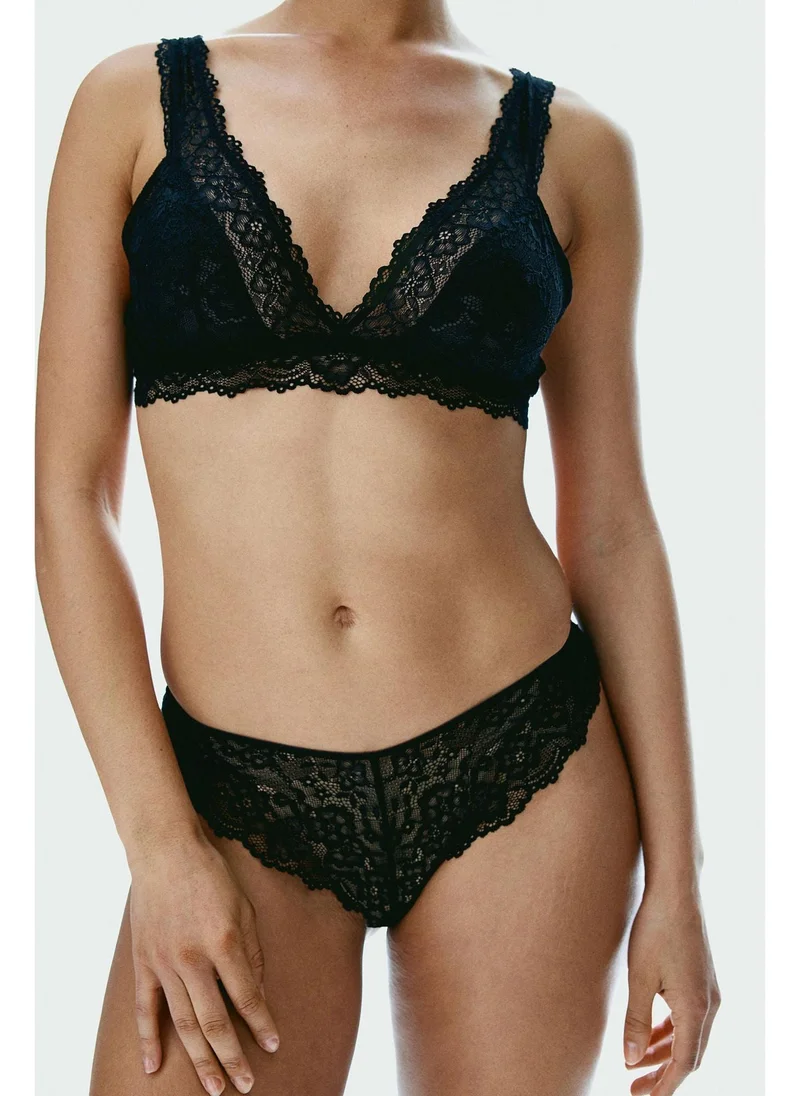 H&M 2-pack lace Brazilian briefs