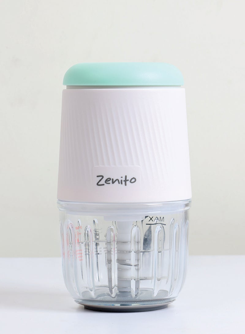 Zenito Mini Baby Food Blender - Fresh Meal Prep-Baby Food Processor Glass Set, Mini Infant Food Maker Blender Machine with 8 Blades And Grinding Disc, Small Blender - Image 1