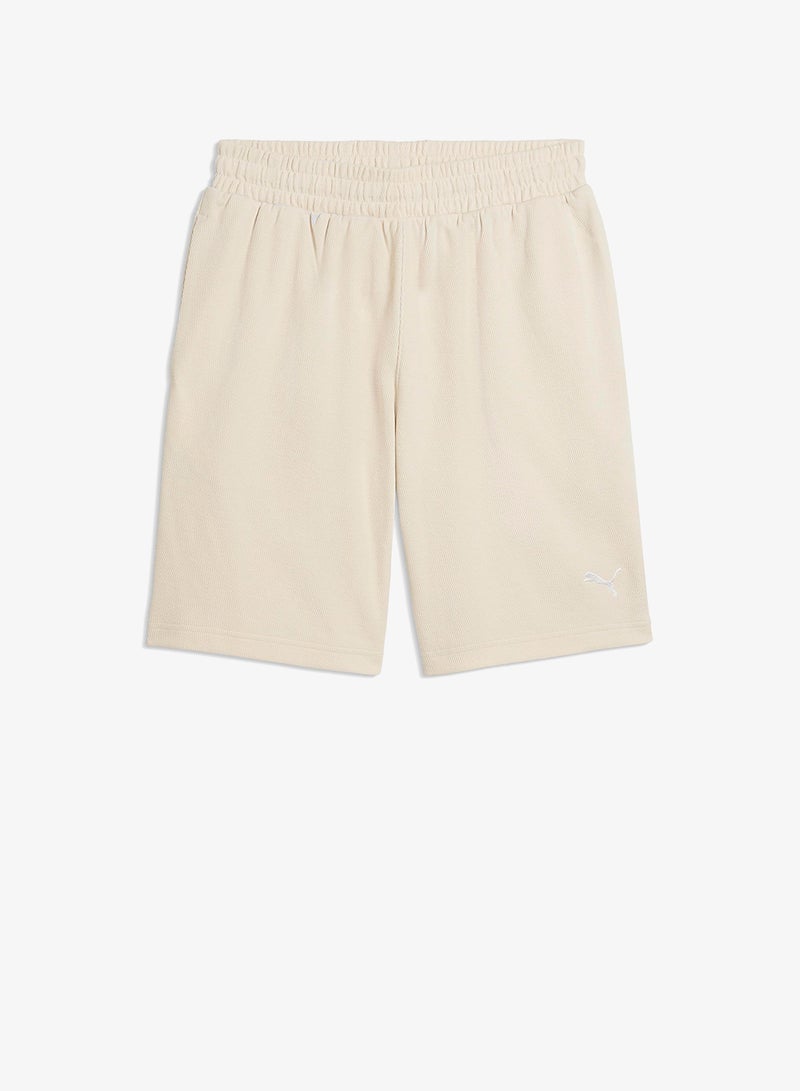 PUMA 9" Essential Elevated Relaxed Shorts - Image 4