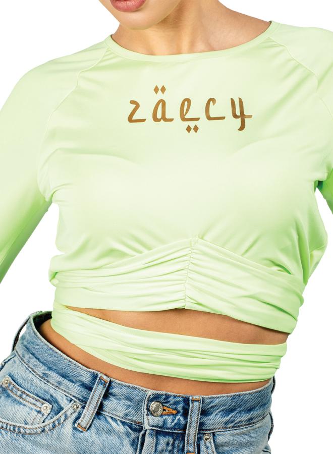 زيسي بلوزة نسائية ملفوفة - Image 5