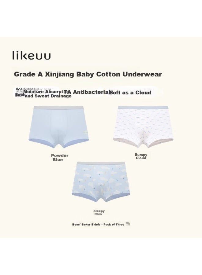 Like Uu Children's Underwear Boys And Girls Cotton A-class Briefs Triangle Pants Comfortable And Breathable For Puberty Elementary School Students - Image 5