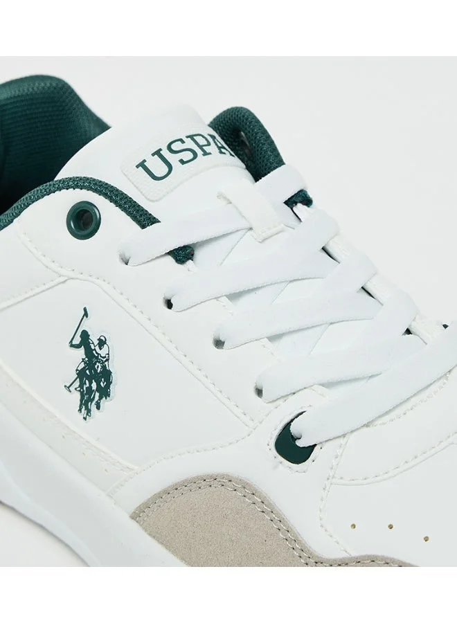 U.S. Polo Assn.  U.S. Polo Assn Melodie GLB 5PR Women’s Sneakers – White, Lace-Up Casual Shoes  | Best Price UAE