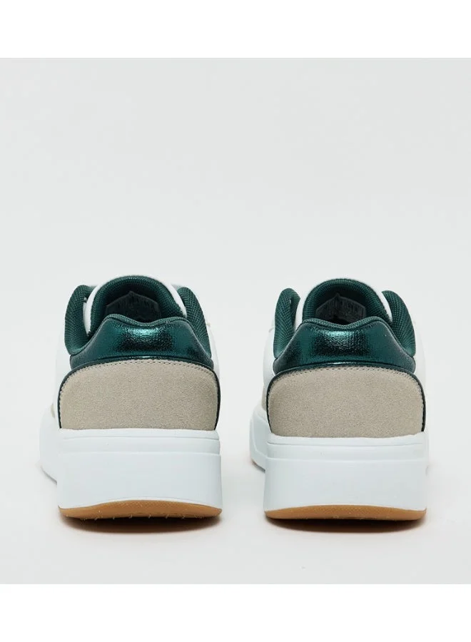 U.S. Polo Assn.  U.S. Polo Assn Melodie GLB 5PR Women’s Sneakers – White, Lace-Up Casual Shoes  | Best Price UAE