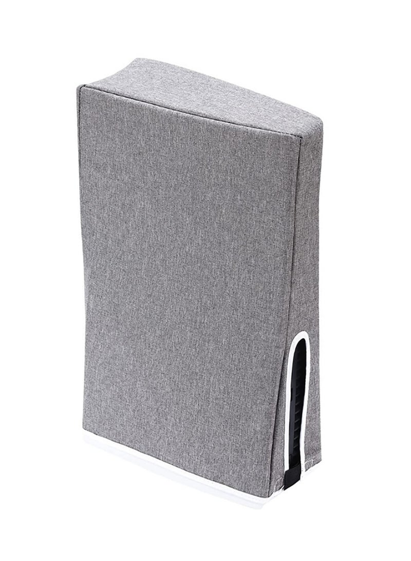Dust Cover For PS5 Dustproof Cover Precision Cut Protective Case Anti Scratch Waterproof Cover Sleeve For Playstation 5 Console Digital Edition and Ultra HD Edition (Not for PS5 Slim) - Grey - Image 1