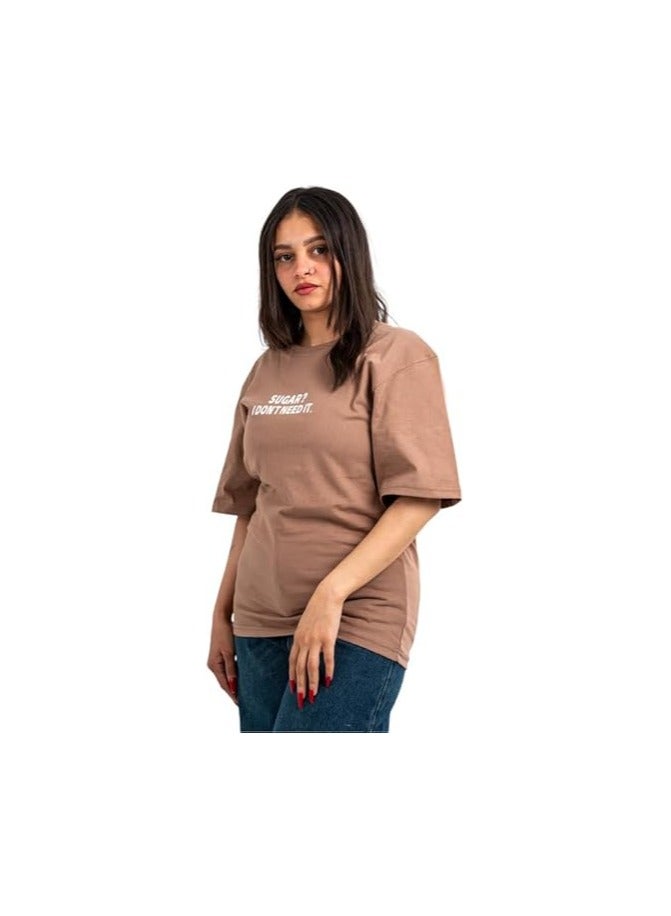 Mosca Women's Wear Sugar Printed Short Sleeve Cotton T-Shirt - Image 1