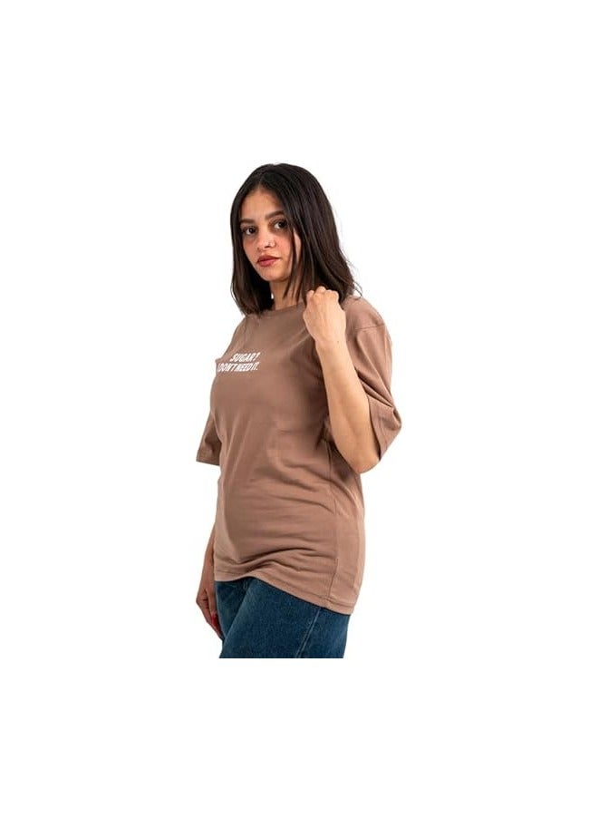 Mosca Women's Wear Sugar Printed Short Sleeve Cotton T-Shirt - Image 2