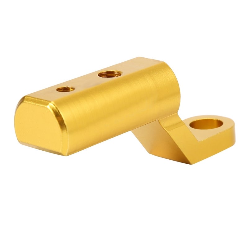 BSDDP Motorcycles Rearview Mirror Base Golden High Hardness No Deformation - Excellent Welding Plating Performance Scooter Rearview Mirror for Most Motorcycles Electric Car - Image 1