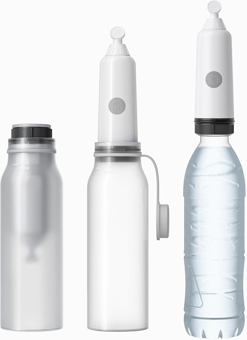 BIGCOW  bidet محمول للسفر، bidet كهربائي مع 3 أوضاع رذاذ، مقاوم للماء IPX7 وقابل لإعادة الشحن، رشاش مياه مرحاض صغير للنظافة الشخصية، رعاية ما بعد الولادة، العجان والبواسير - Image 1