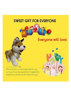 Lukadah LUKADAH Premium Quality Chihuahua Stuffed Animal Plush Toy-Ultra Soft Huggable Dog Plushie Toy-Realistic Soft Puppy Toy-Best Gift for KIDS (Brownish)  - Image 5