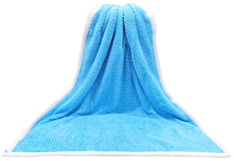 BRANDONN Baby Boy's and Baby Girl's Luxury Flannel and Sherpa Wrap Sheet for (0-12) Months All Season Blanket/Wrapping Sheet/Baby Blanket for Babies - Image 4