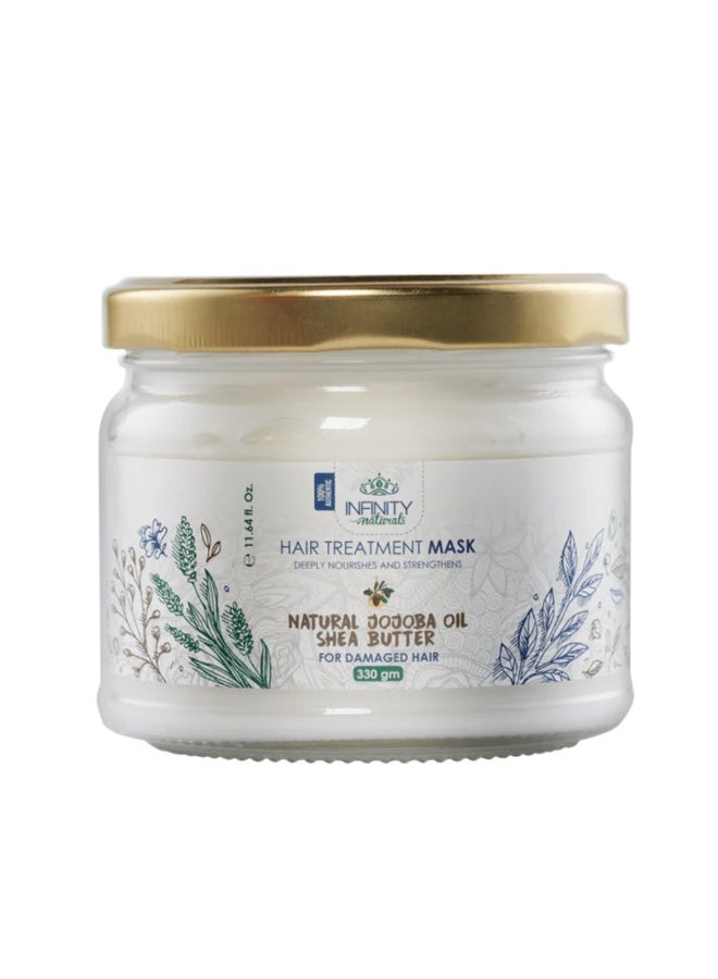 Infinity Natural Repairing Mask for Damaged Hair with Shea & Jojoba 330g