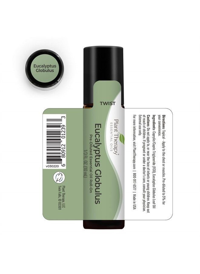 Plant Therapy Eucalyptus Pre-Diluted Roll-On 10mL (1/3 oz) 100% Pure, Therapeutic Grade  - Image 4