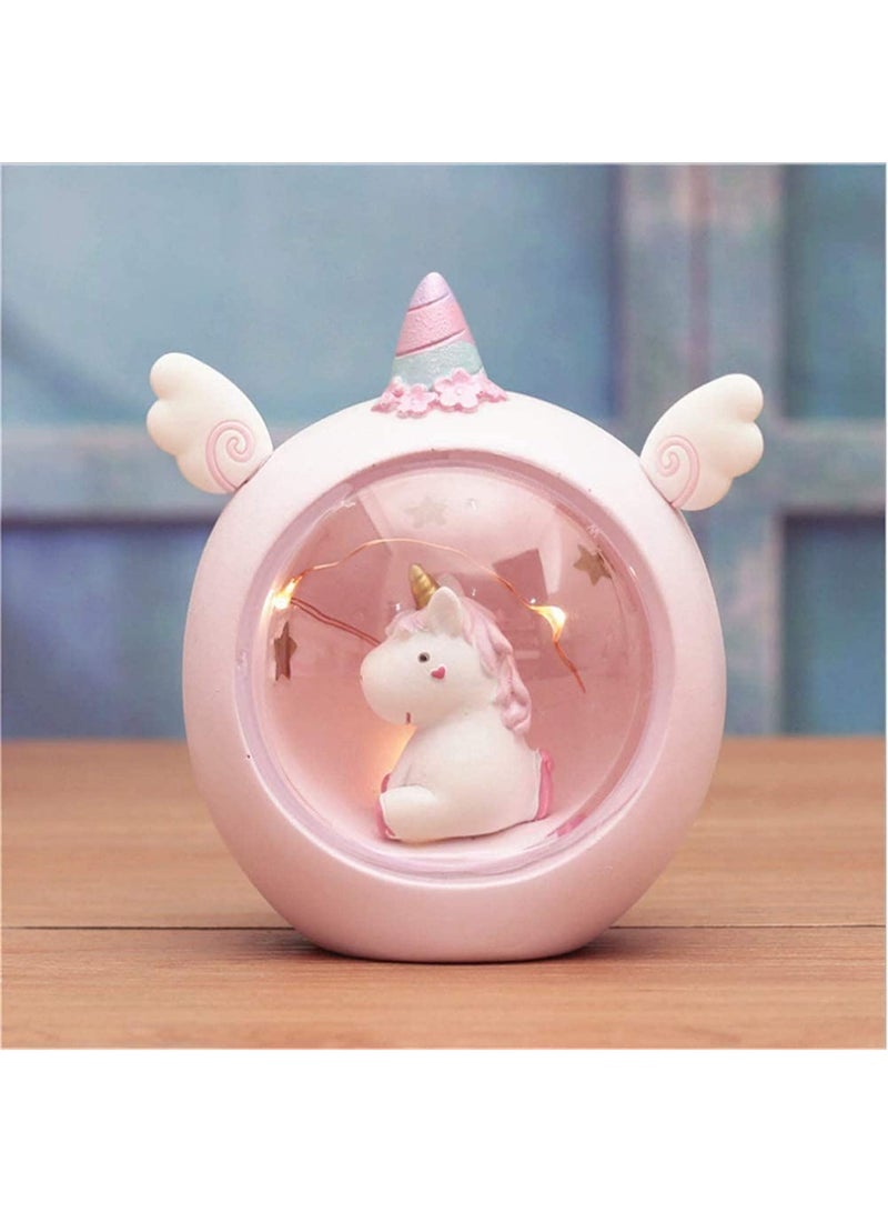 1PCS Novelty Cartoon Unicorn LED Night Light Baby Nursery Lamps Table Decorative Light Children Kids Toys Birthday Gift Home Decor - Image 3