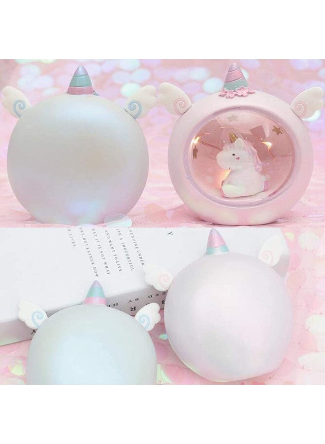 1PCS Novelty Cartoon Unicorn LED Night Light Baby Nursery Lamps Table Decorative Light Children Kids Toys Birthday Gift Home Decor - Image 4