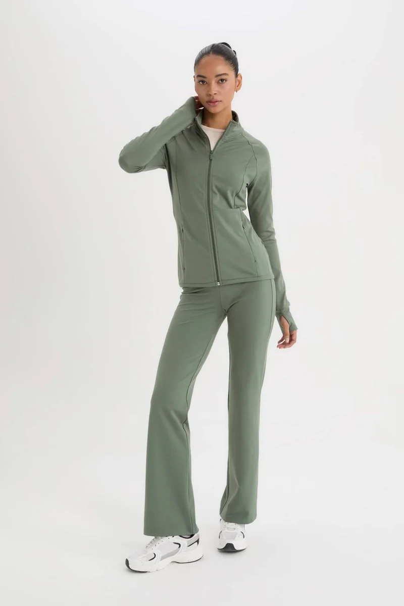 ديفاكتو DeFactoFit Flare Fit Spanish Leg Basic Sweatpants