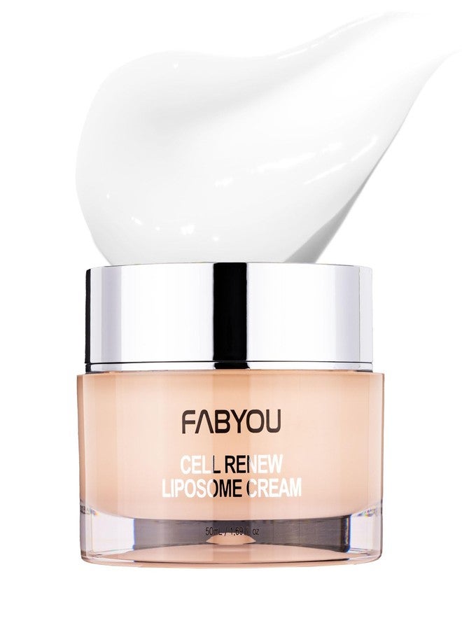 Fabyou Cell Renew Liposome Facial Cream 1.69 fl oz - Anti-Aging EGF Stem Cell Moisturizer for Face with 6GF (50,000ppm), Peptides & Ceramide, Korean Skin Care for Deep Hydration & Firming - Image 1