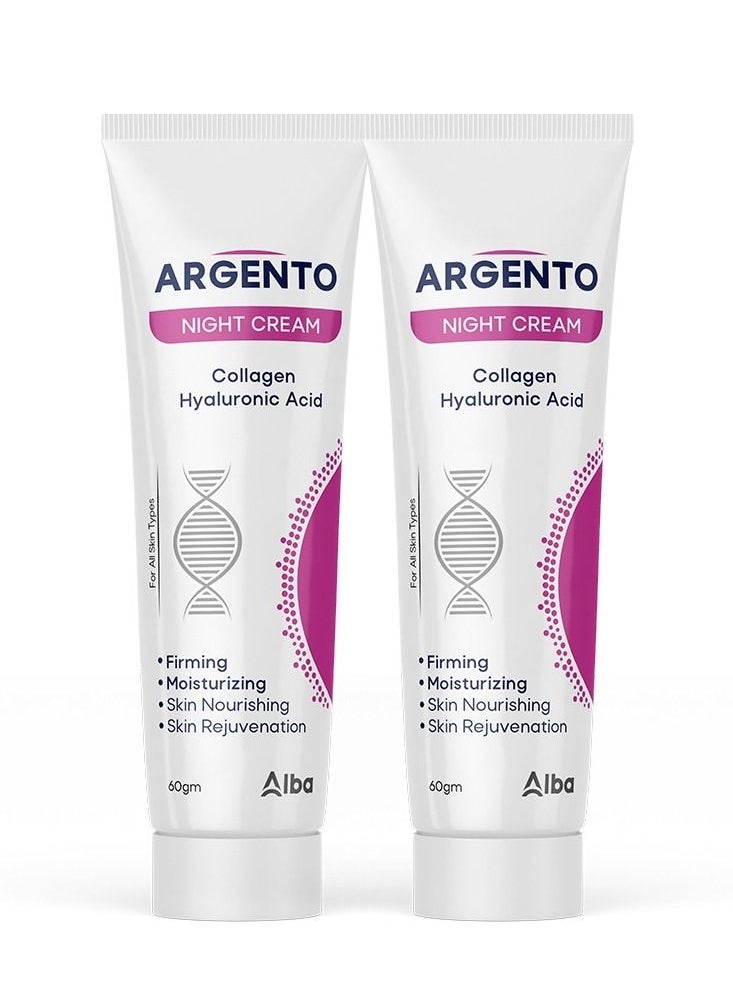 ARGENTO Argento night cream 1+1  - Image 1