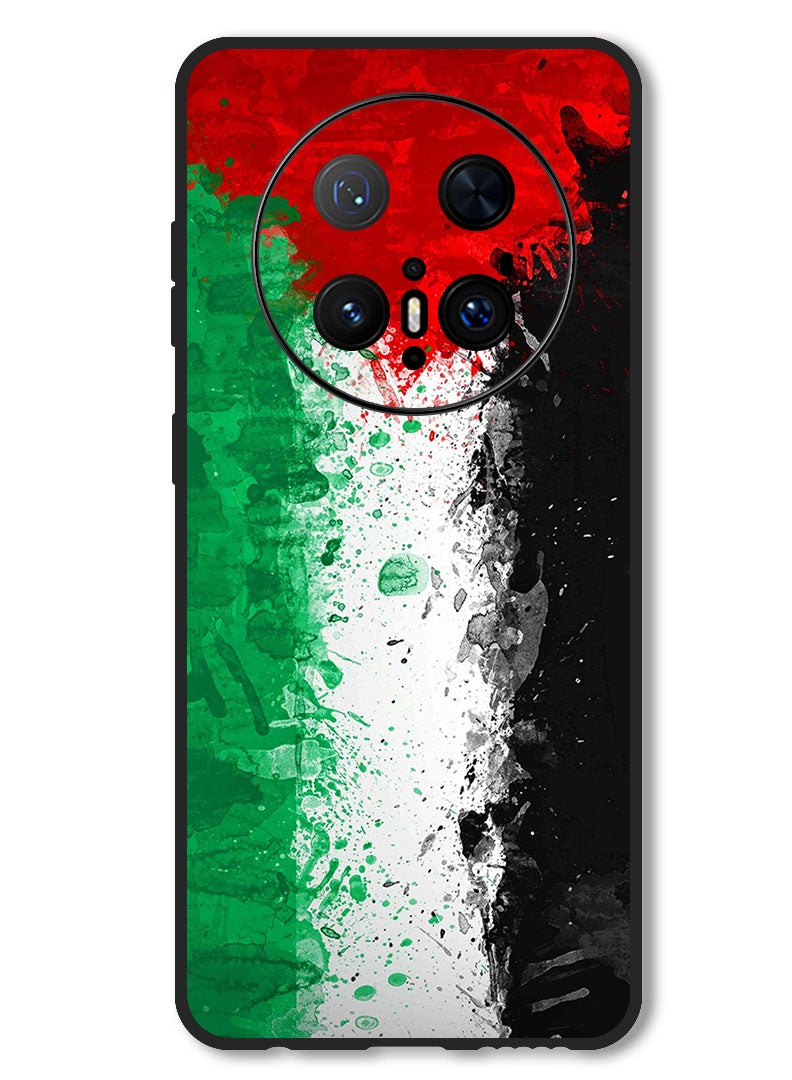 Theodor Case Compatible with Huawei Mate 70 Pro/ 70 Pro + Protection Shockproof Bumper Cover Palestine Flag 1 - Image 1