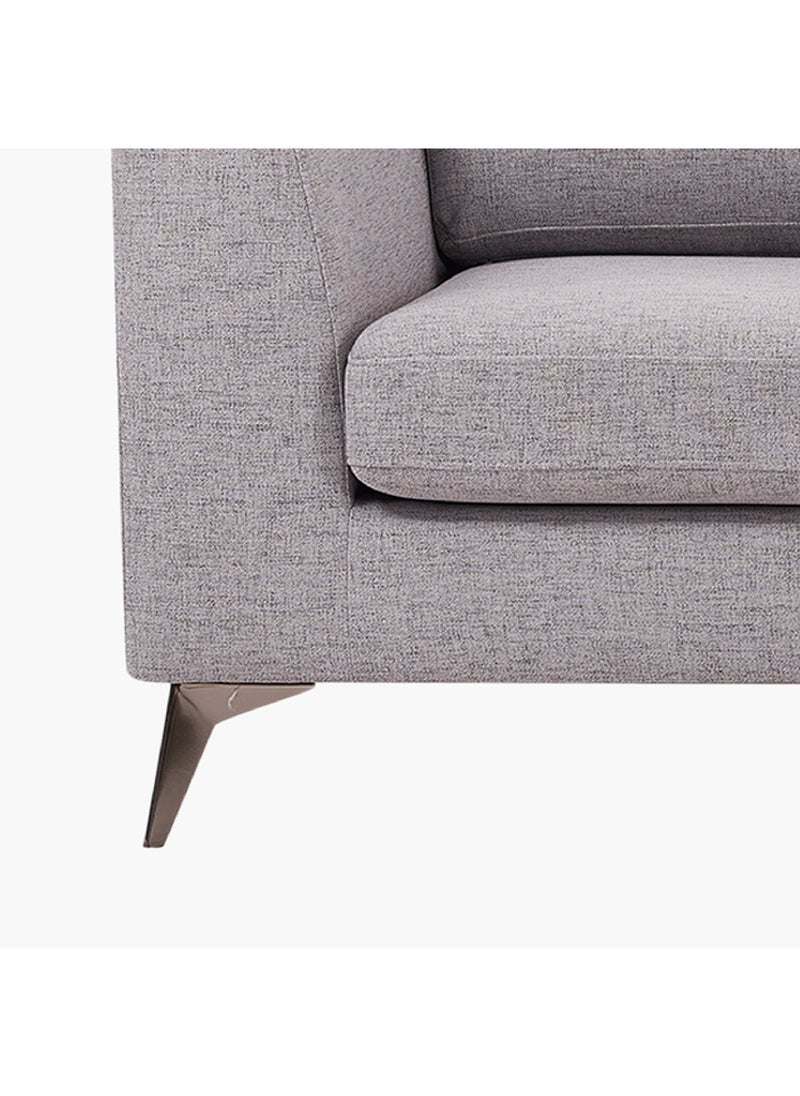 Home Box - Flores 3-Seater Fabric Sofa 102 x 87 x 214 cm - Image 1