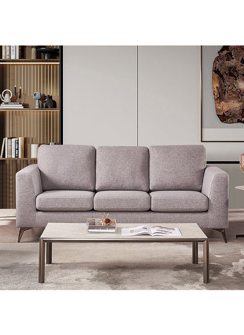 Flores 3-Seater Fabric Sofa 102 x 87 x 214 cm
