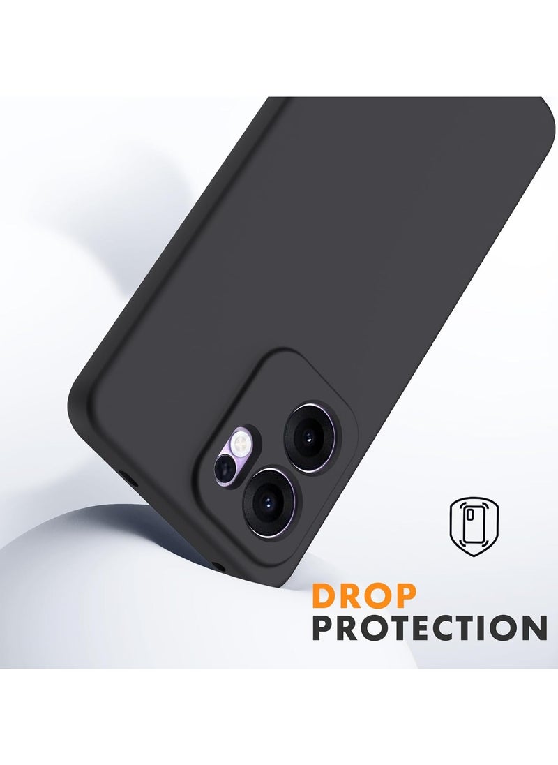 Generic - Case for OPPO Reno13 F Soft TPU Shockproof Matte Finish Back Cover with Camera Protection for OPPO Reno 13 F - Image 1