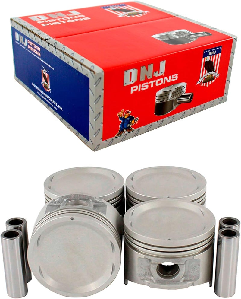 DNJ P602.40 Oversize Piston Set for 1983-1989 / Nissan / 720, D21, Pathfinder, Van / 2.4L / SOHC / L4 / 8V / 2389cc / Z24, Z24I - Image 1