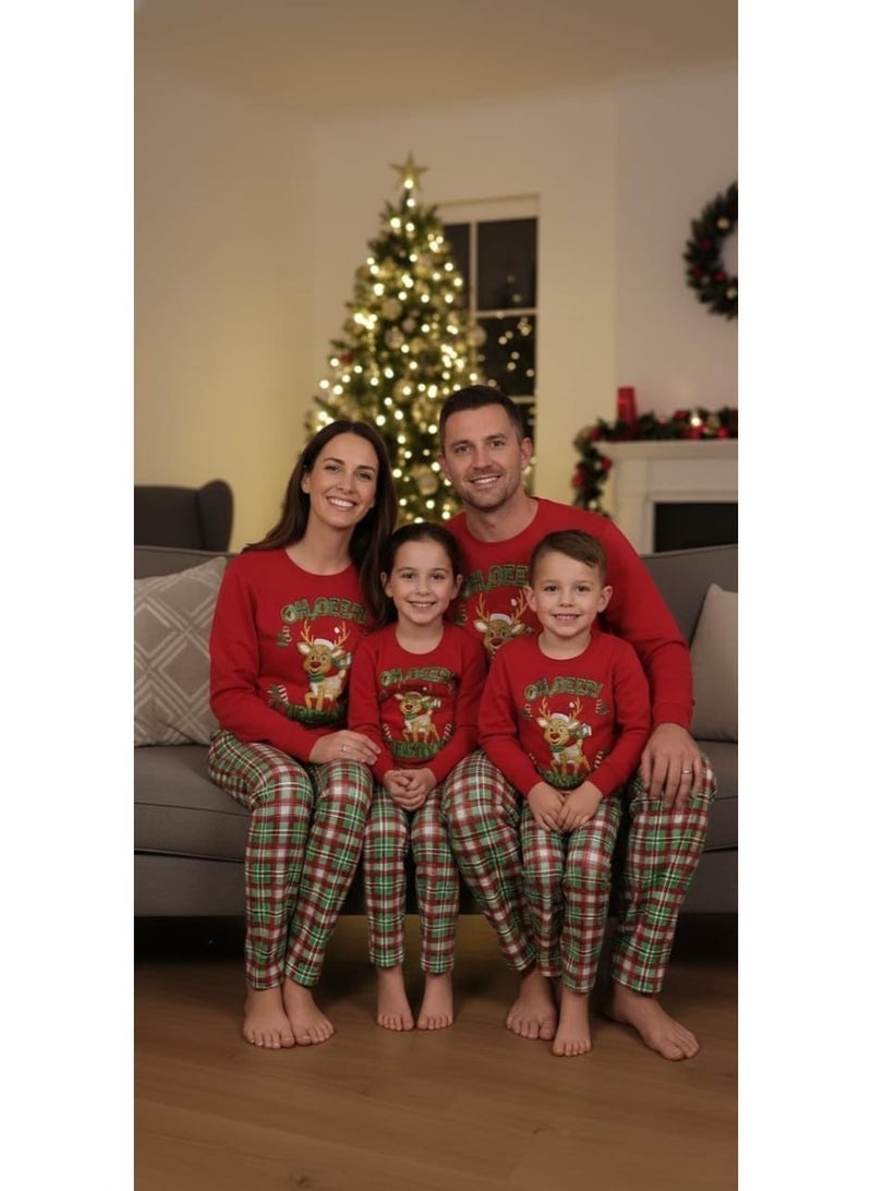 general family christmas pyjama kids molleton inner mounted raw - Image 4