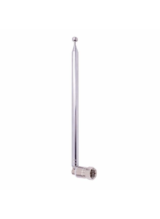 Fancasee FM Antenna Telescopic 75 Ohm Screw F Male Plug Antenna with PAL BNC 3.5mm Jack Connector Adapter FM Radio Antenna for AV Stereo Receiver Home Theater Amplifier System Indoor Outdoor - Image 5