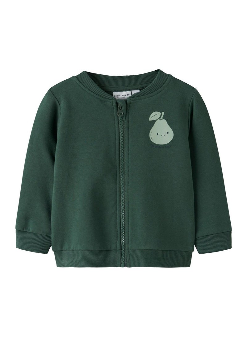 NAME IT Infant Graphic Zipup Cardigan - Image 1