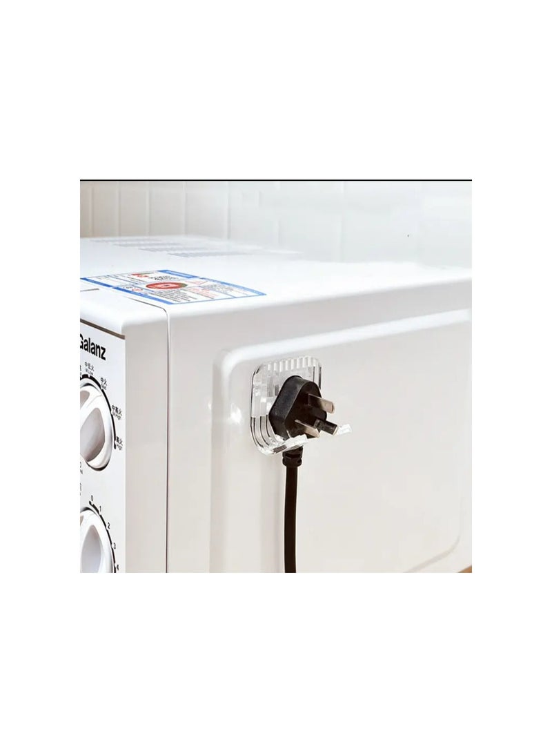 3 pack Wall Mounted Key Organizer Space Kitchen Accessorizes No punching Paste acrylic Hanging Hook for hotel, bathroom - Image 3