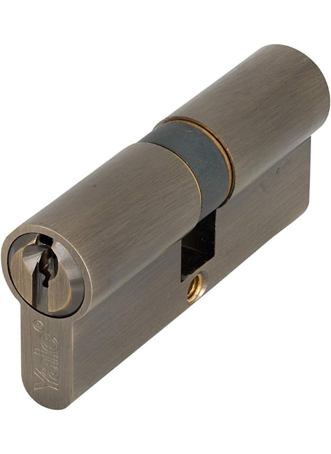 Yale 500 Series Double Euro Profile Cylinder 30+30 Bronze Antique Brass