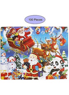 100 Piece Mini Wooden Jigsaw Puzzle Merry Christmas Xmas Santa Claus Early Childhood Education Puzzle Wooden Cartoon Toys + One Gift - pzsku/ZC295BECEC404C762465EZ/45/_/1734348315/4132434b-ee7f-48f9-b8c8-8c4954a9843f